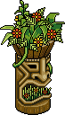 Tiki Statue (Overgrown)